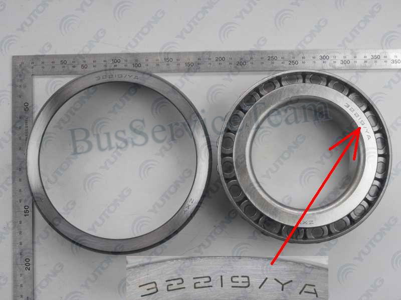 3104-00091 Подшипник внутренний задней ступицы 6129E3